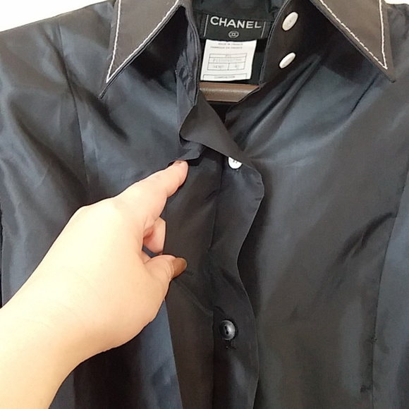 CHANEL NWOT Super Gorgeous Authentic Blouse Medium - Picture 5 of 8